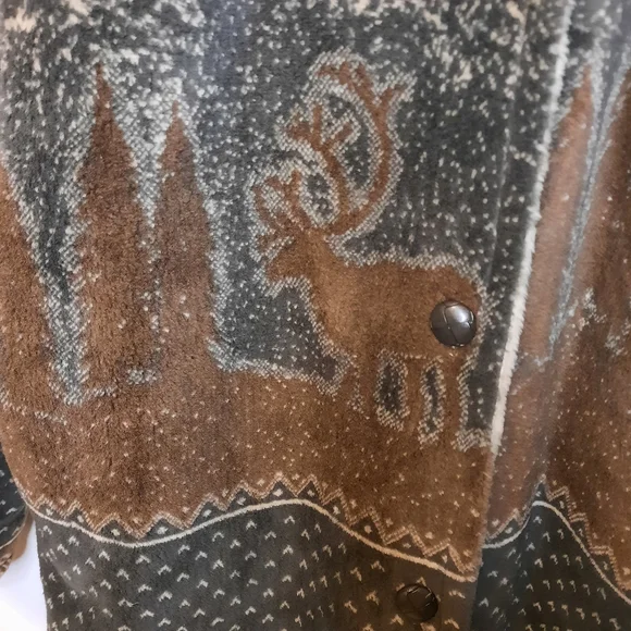 Country Woods Oversized Fleece Coat - Picture 3 of 8